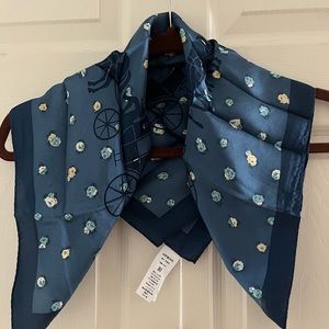 Coach 100% Silk Scarf
